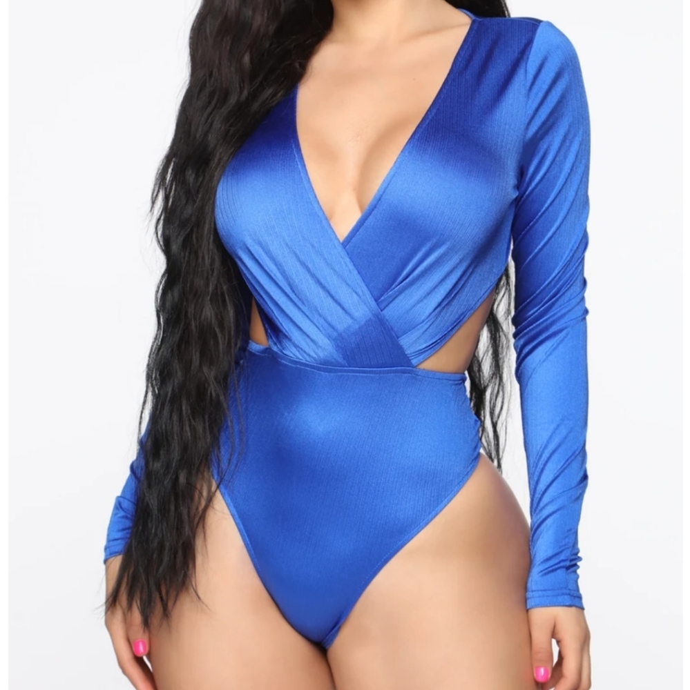 Fashion Nova Dreaming of You Bodysuit XS NWT